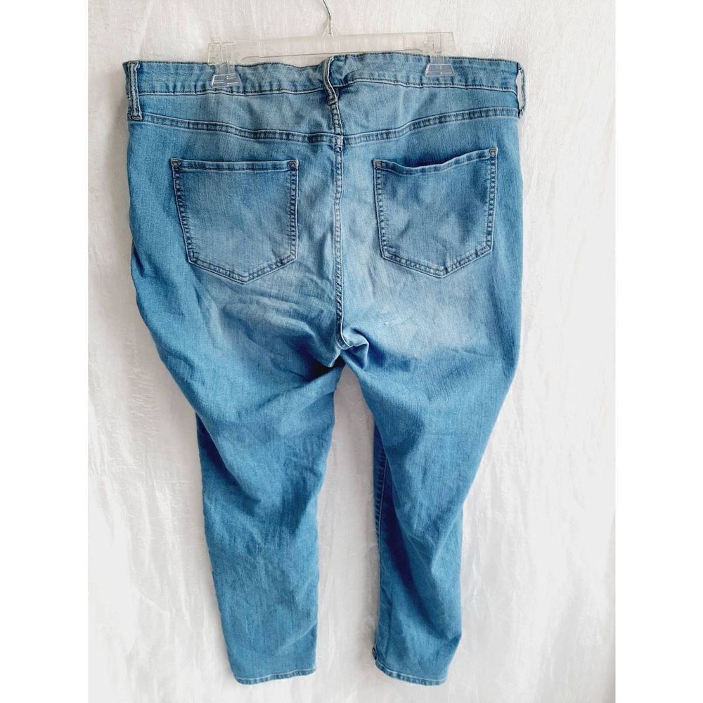 Old navy super skinny mid rise sz 18 petite jeans - Picture 2 of 4